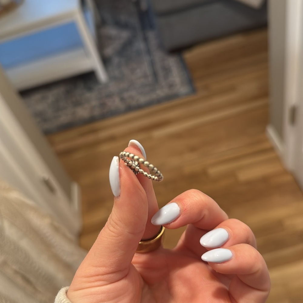 Silver Pandora Ring Stack - 6 Pieces - image 5